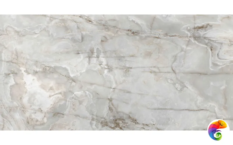 ONYX&MORE SILVER ONYX SATIN 6MM R 160X320