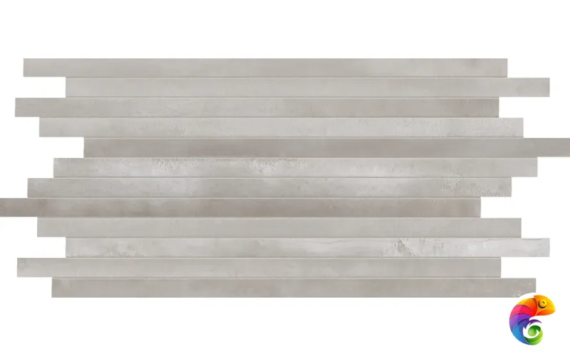 Мозаика STICK STEELWALK NIKEL RETT/LAPP	29,6X59,5