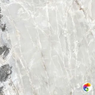 ONYX&MORE SILVER BLEND SATIN 6MM 80x80 RET