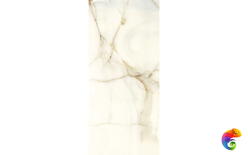 Керамогранит  BIJOUX ONYX BLANCHE GLO 6MM R 120X280