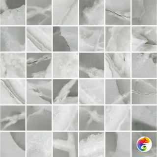 JADE PERLA MOSAICO 4,7X4,7 LEV 30X30