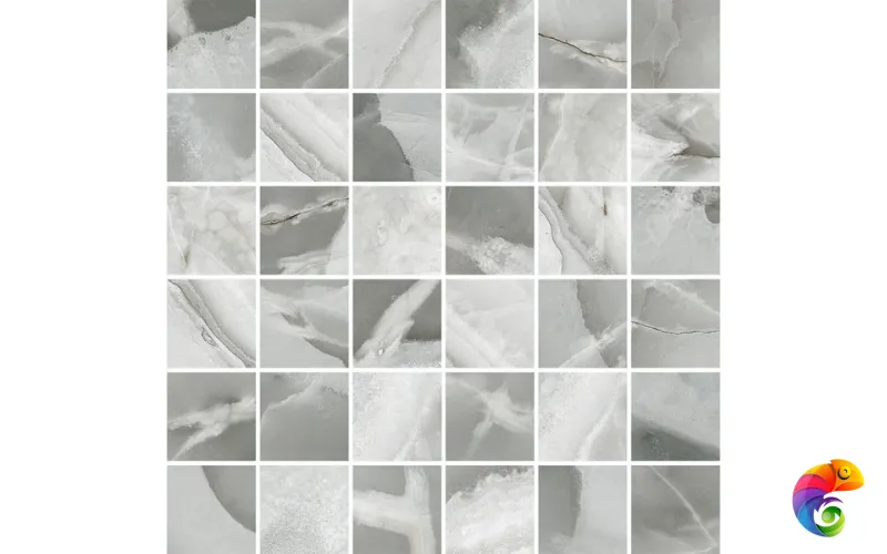 Мозаика JADE PERLA MOSAICO 4,7X4,7 LEV 30X30