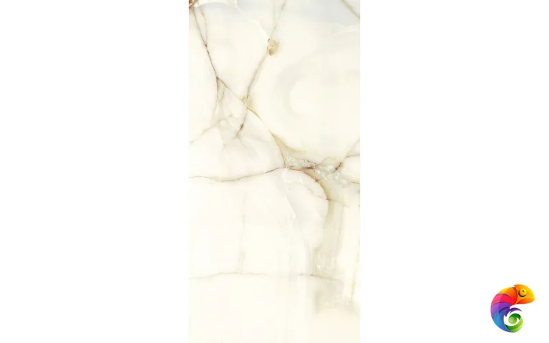 Керамогранит  BIJOUX ONYX BLANCHE GLO 6MM 160X320