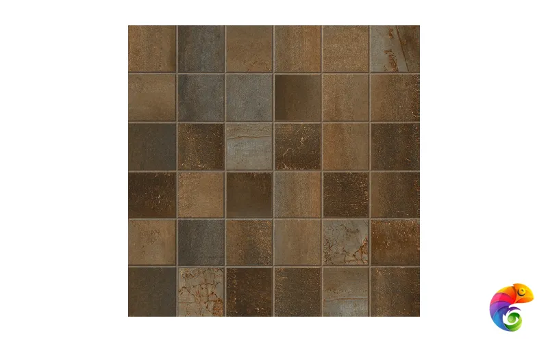 Мозаика MIX STEELWALK RUST RETT/LAPP ( 36PZ )	29,6X29,6