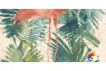 W&S D+ CP4 TROPICAL FLAMINGO   120X240