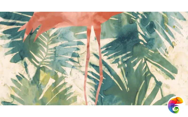 W&S D+ CP4 TROPICAL FLAMINGO   120X240