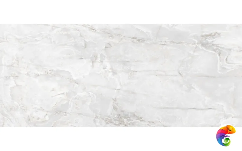 ONYX&MORE WHITE ONYX SATIN 6MM R 120x280