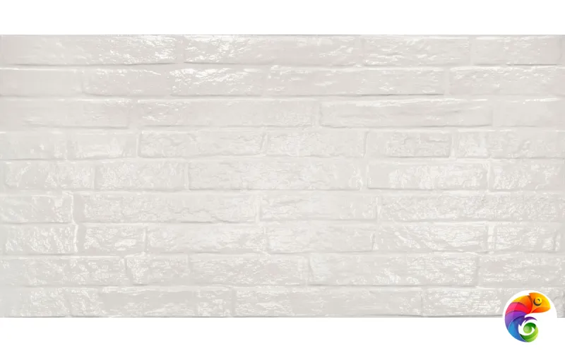 STREET WHITE GLOSSY RETT 	60X120