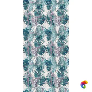 W&S D+ PALMS BLUE 120x240