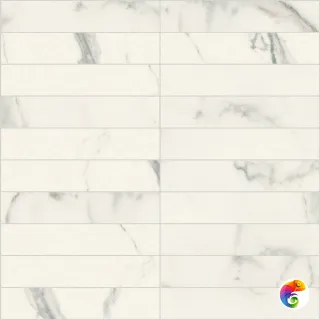 Мозаика I CLASSICI STATUARIO MOS.3X15 SOFT 30X30