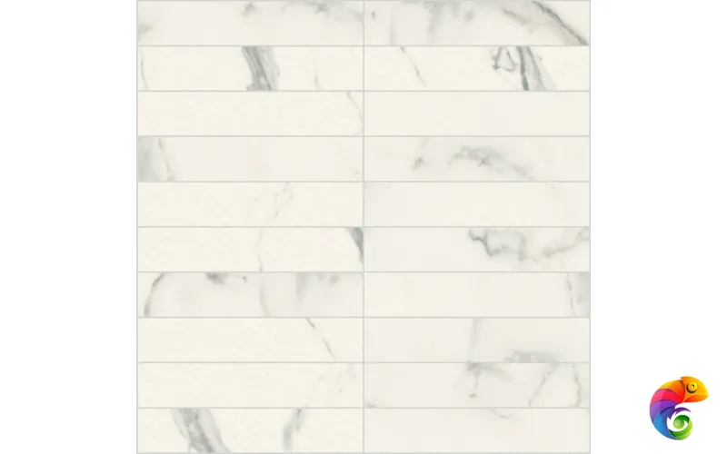 Мозаика I CLASSICI STATUARIO MOS.3X15 SOFT 30X30