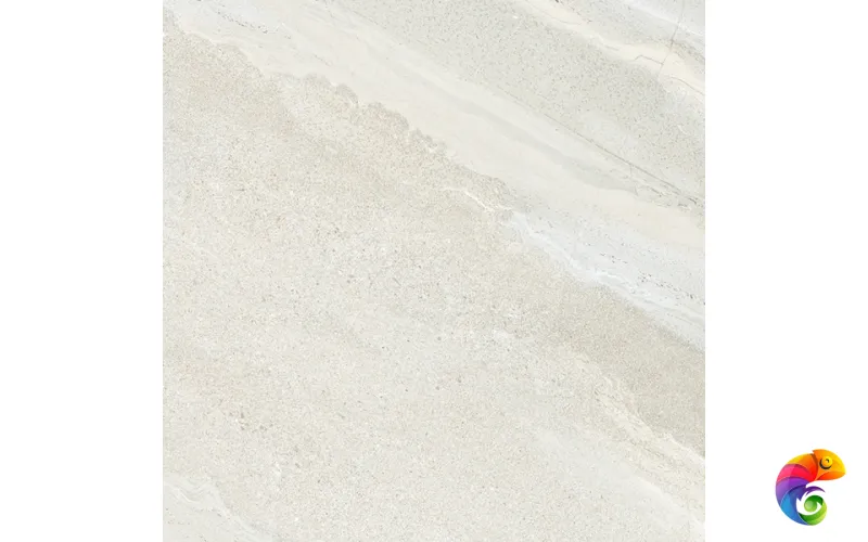 STONES 2.0 BURL WHITE GLOSSY RETT.	80X80