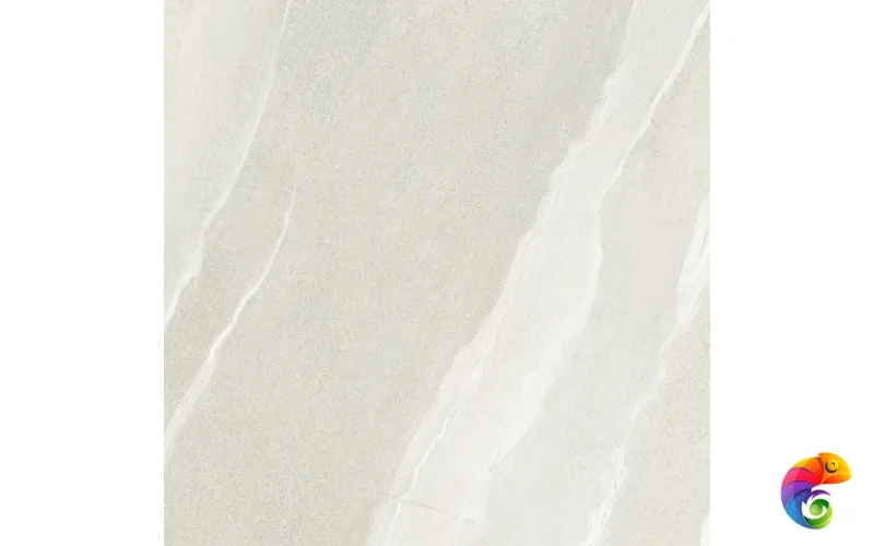 STONES 2.0 BURL WHITE GLOSSY RETT.	80X80