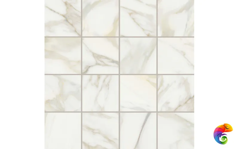 Мозаика ETOILE CREME GLO 6MM MOS 7,5X7,5 (30x30)