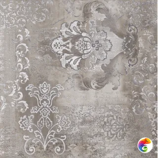 Декор INS.SILK STEELWALK NIKEL	59,5X59,5