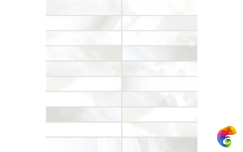 Мозаика ALABASTRI MADREPERLA MOSAICO LAP 3X15 RET	30x30