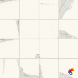 Мозаика I CLASSICI STATUARIO 7,5x7,5 6MM MOS.GLO