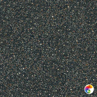 BLEND DOTS MULTIBLACK LAP 90X90