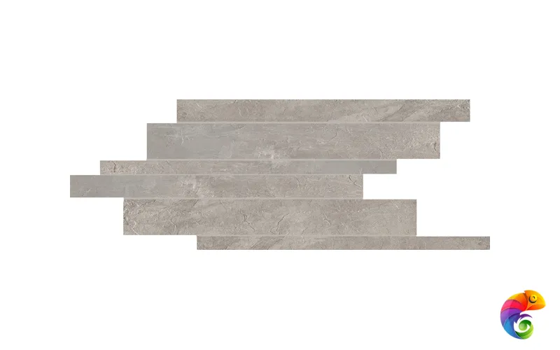 Керамогранит ARDOISE GRIS NAT MOD LISTELLO SFALSATO 21X40