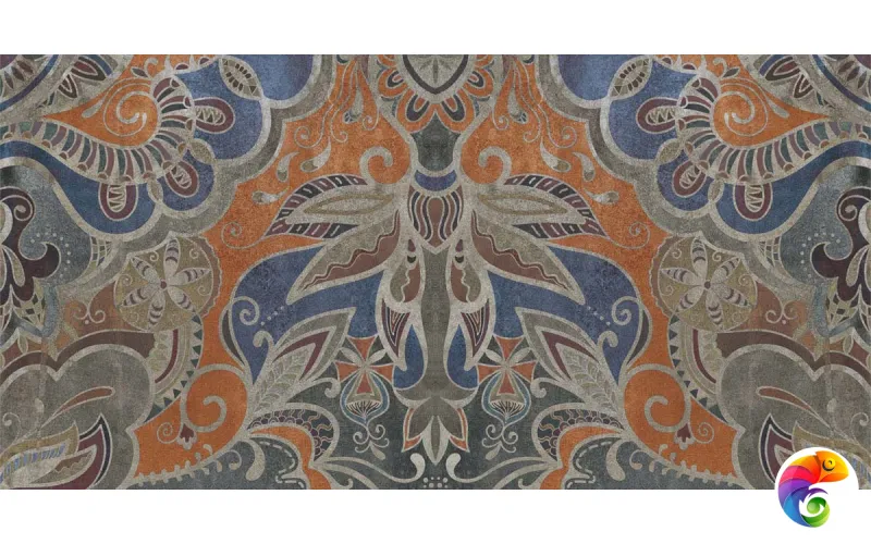 W&S D CARPET ORANGE   60X120