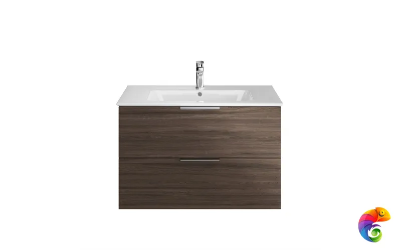 PI.F.85/OLM Тумба PIANO 85 см, 2 ящика,дымчатый вяз