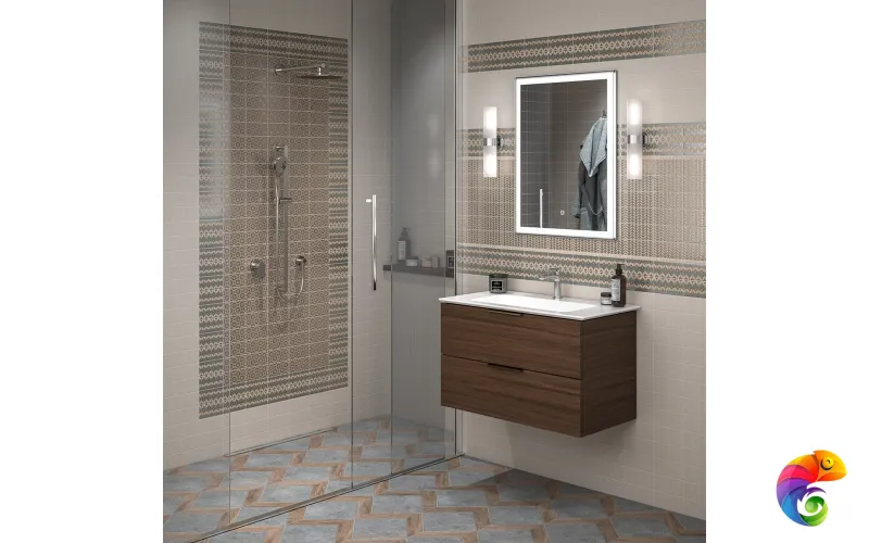 PI.F.85/OLM Тумба PIANO 85 см, 2 ящика,дымчатый вяз