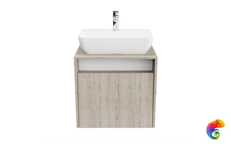 PRO.60.1\OAK.O Тумба PRO подвесная 1 ящик 60, дуб Орегон