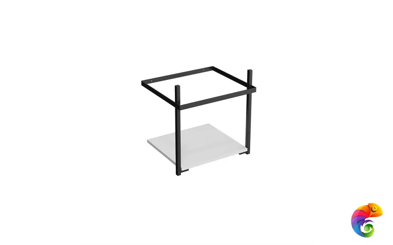 PRO.50.02/BLK.M Структура металлическая PRO подвесная 50, черная матовая