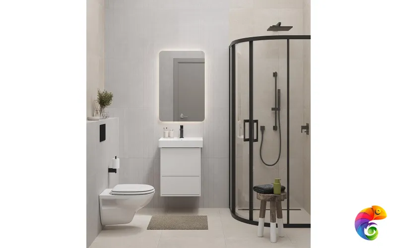 PRO.50.2/WHT Тумба PRO подвесная 2 ящика 50, белая матовая