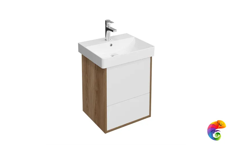 PRO.50.2/OLM Тумба PRO подвесная 2 ящика 50, вяз