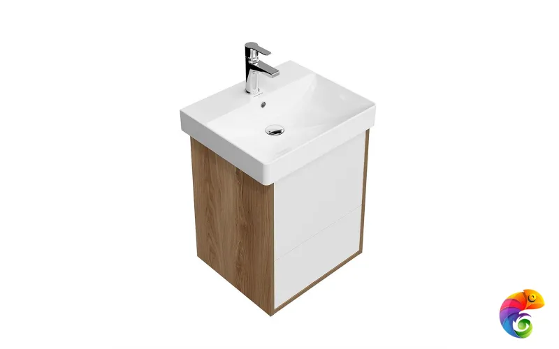 PRO.50.2/OLM Тумба PRO подвесная 2 ящика 50, вяз