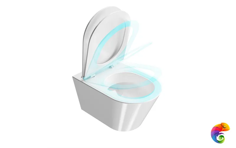 PLMR.wc.02 Унитаз PLAZA Modern подвесной, безободковый с крепежом