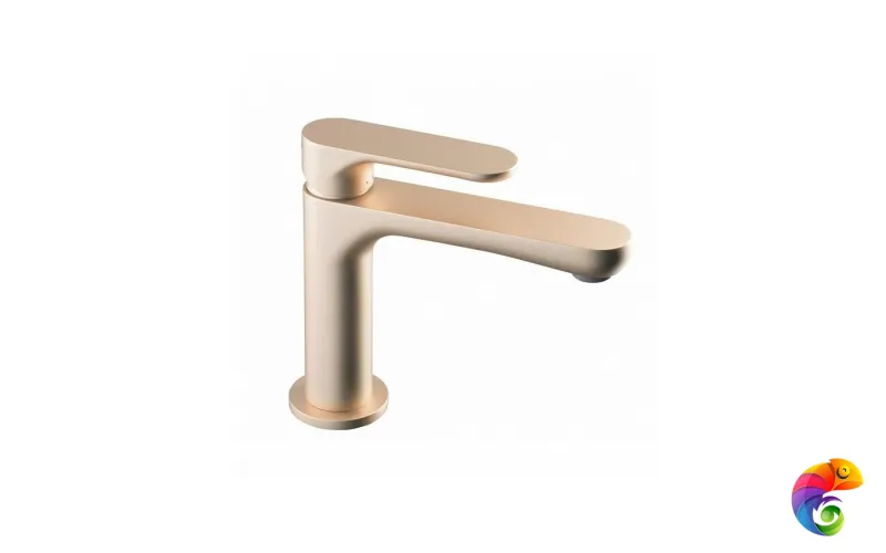 69412KM.M0.071 Однорычажный смеситель для раковины OLE без донного клапана 3/8.золотой атласный