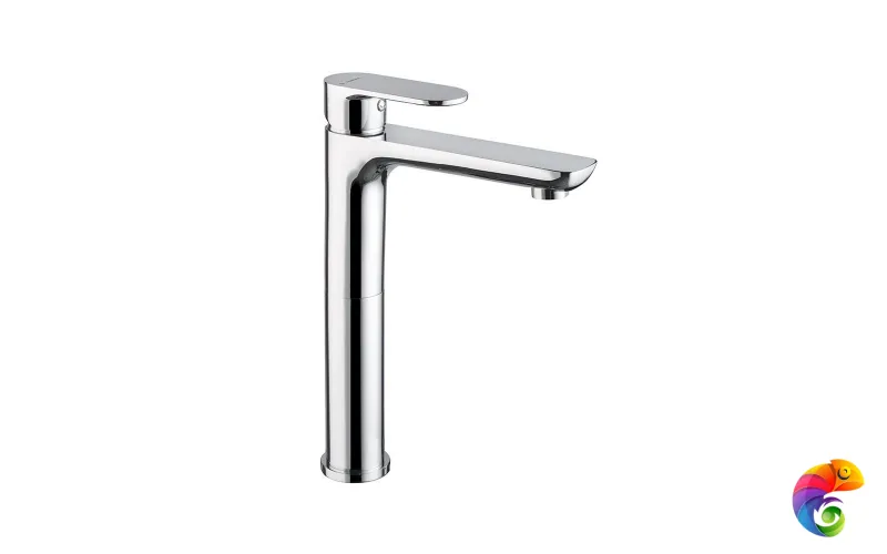69315KM.21.018 Однорычажный смеситель для раковины PIANO, высокий, без донного клапана. цв. хром