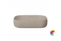 MA.wb.65/STB Раковина MAGICA накладная 65 с донным клапаном, бежевый камень