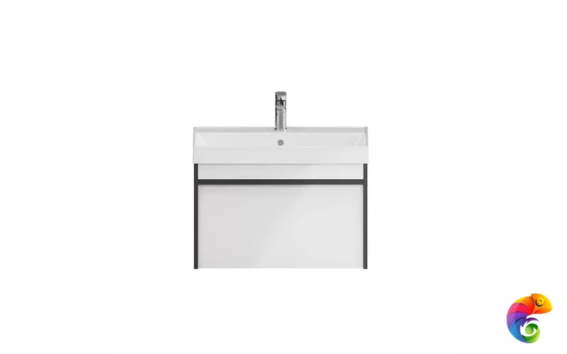 MOD.70.1+1/AR Тумба MODULA подвесная 70 с ящиком 1+1, арабика