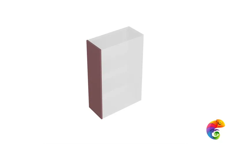 KMCASp21MMp0 Боковина универсальная для двух модулей CARAVAN, марокканский гранатовый