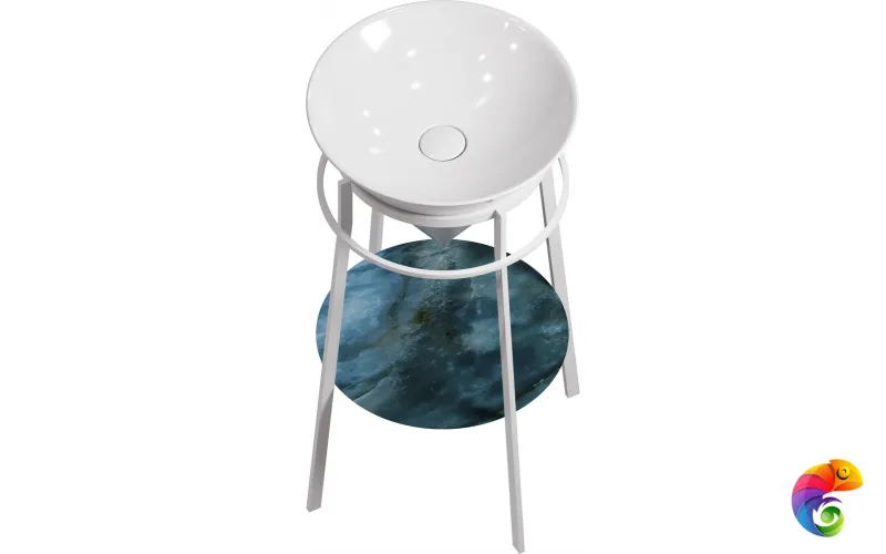 CO.44\WHT.M Метал.структура CONO 44 см, цвет: белый матовый