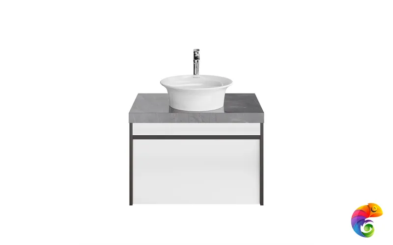 MO.70.1+1\AR Тумба MODULA подвесная 70 с ящиком 1+1, арабика