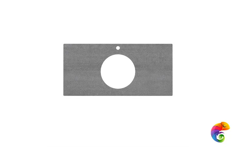 PL5.DD500600R/100 PL5.DD500600R/100 Спец. изделие декоративное для накладных раковин 100, Про Дабл антрацит