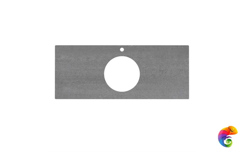 PL5.DD500600R/120 PL5.DD500600R/120 Спец. изделие декоративное для накладных раковин Про Дабл 120, антрацит