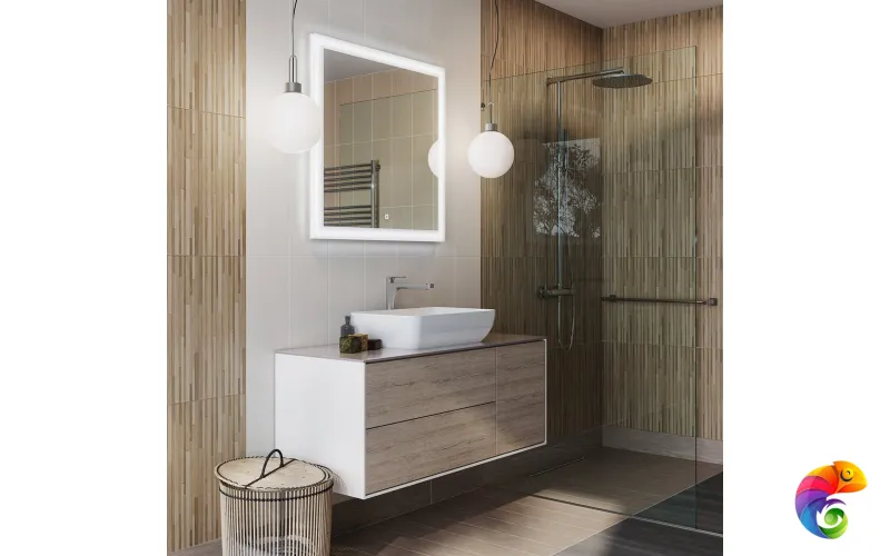 PLR.wb.55 Раковина PLAZA 55х36 cм накладная без отверстия под смеситель