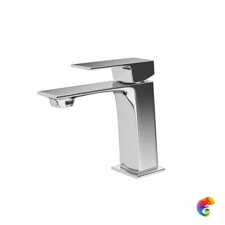 V2CR205KM Смеситель FIORETTO для раковины без донного клапана, хром