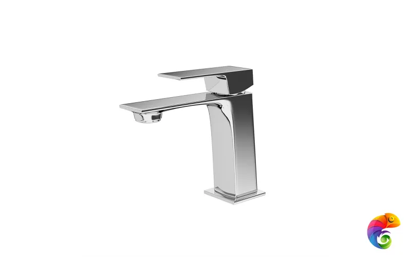 V2CR205KM Смеситель FIORETTO для раковины без донного клапана, хром