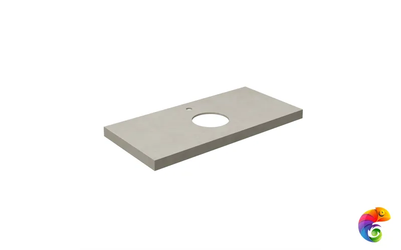 CN100.DD506920R Спец. изделие декоративное из керамогранита Про Чементо 100x48, бежевый матовый