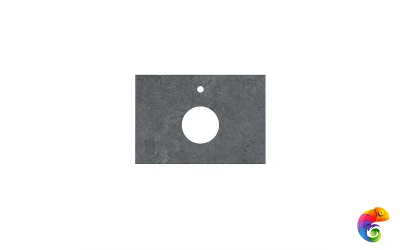 CN70.DL501320R Спец. изделие декоративное из керамогранита Роверелла 70x48, серый темный