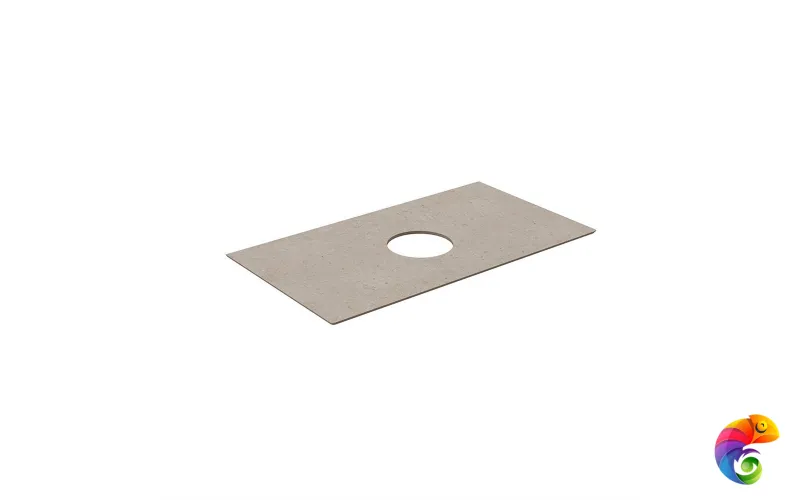 MA.1.0.SG540620R/90 Спец. изделие декоративное для накладных раковин MAGICA Риккарди 90 см, бежевый матовый (без отвер.)