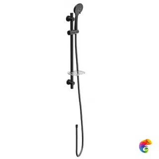 P4YO121KM Душевой гарнитур SONATA, черный матовый