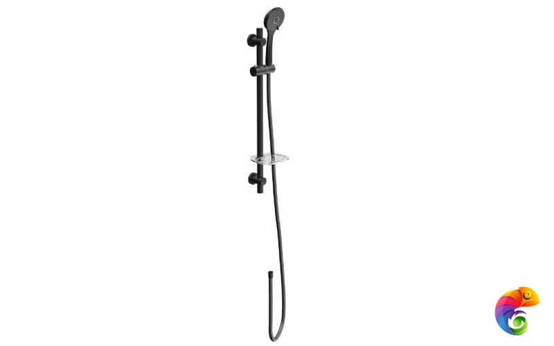 P4YO121KM Душевой гарнитур SONATA, черный матовый