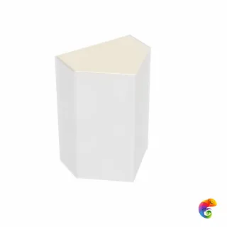 KMCATp50MBt0 Столешница без выреза для тумбы-модуля CARAVAN 50, сливочная матовая